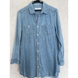 ローリーズファーム(LOWRYS FARM)の美品✨ローリーズファーム　ロングデニムシャツ　春服　シャツワンピ(シャツ/ブラウス(長袖/七分))