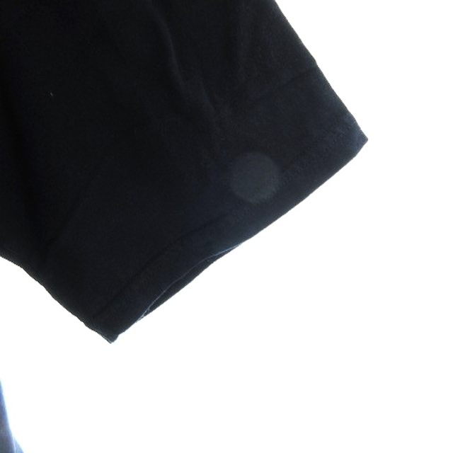 Ungrid(アングリッド)のアングリッド Tシャツ カットソー 五分袖 クルーネック プリント F 紺 白 レディースのトップス(その他)の商品写真