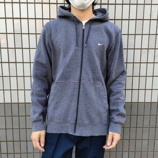 NIKE - ナイキ NIKE ジップアップ スウェットパーカー スウッシュロゴ