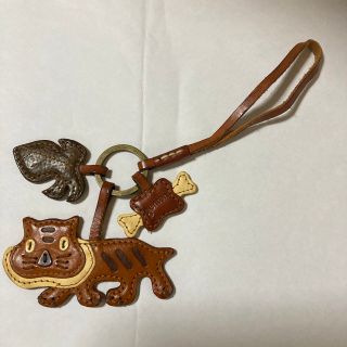 ゲンテン(genten)の🐇ゲンテン🐇可愛い本革わくわくチャーム寅🐇(キーホルダー)