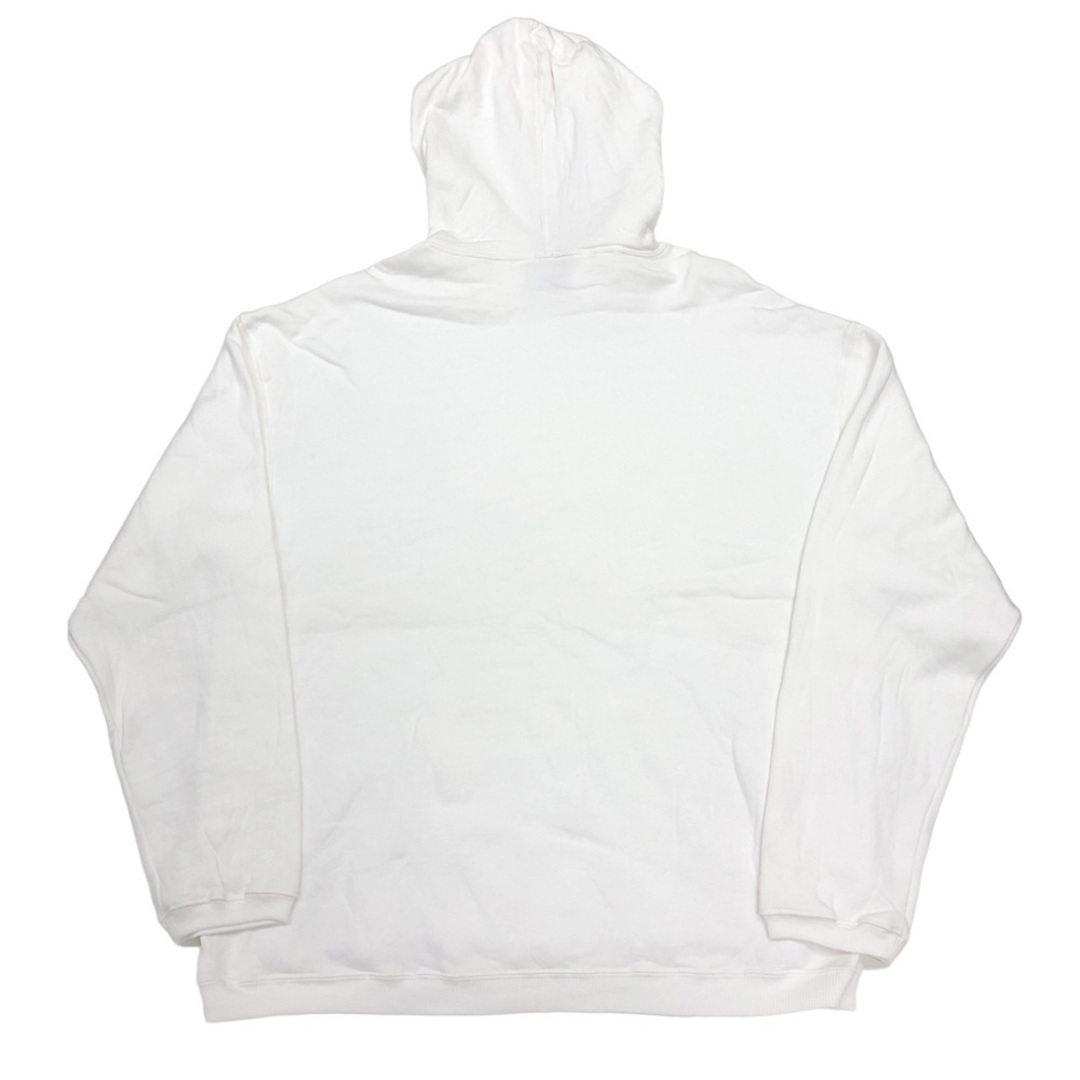 【新品】DESERT WASH "Pigment Dye" Plain Sweat Hoodie ピグメントダイ プルオーバー スウェット パーカー フーディー 長袖 裏起毛 サイズ：2XL ホワイト 無地 新品 メンズのトップス(スウェット)の商品写真