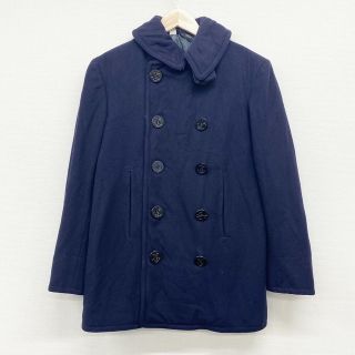 ラルフローレン(Ralph Lauren)のラルフローレン Ralph Lauren ウール ピーコート 裏地付き イカリボタン MADE IN U.S.A サイズ：8 ネイビー古着 【中古】(その他)