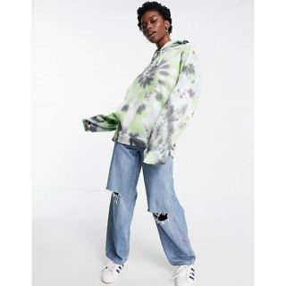 トップショップ(TOPSHOP)の海外限定 TOPSHOP トップショップ タイダイ スウェット パーカー(パーカー)