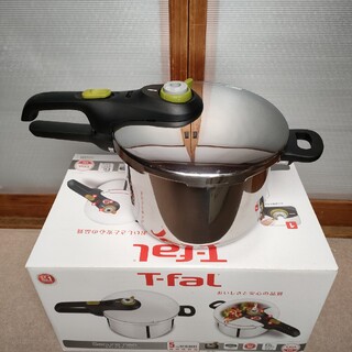 ティファール(T-fal)のt-fal 　加圧鍋 圧力鍋　6 L(調理道具/製菓道具)