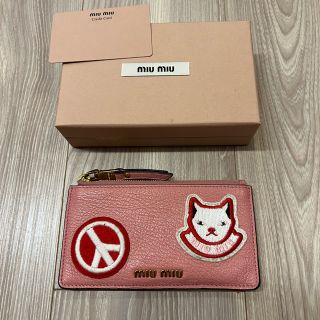 ミュウミュウ(miumiu)のミュウミュウ　コインケース　カードケース　MIU MIU(コインケース)