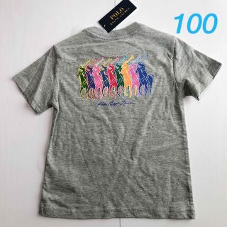 ポロラルフローレン(POLO RALPH LAUREN)の新作◇ラルフローレン ボーイズ半袖Tシャツ グレー 3T/100(Tシャツ/カットソー)