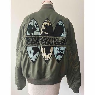 ステューシー × コム デ ギャルソン コラボCDG MA-1 Jacket