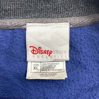 THE DISNEY STORE 刺繍フリース キャラクター ビッグサイズ