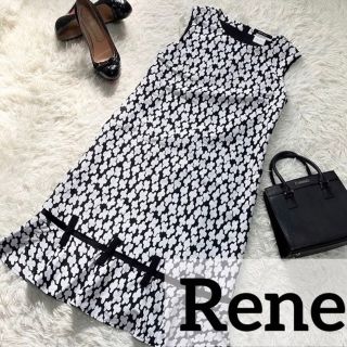 Rene(René) ひざ丈ワンピース(レディース)（花柄）の通販 98点 | ルネ