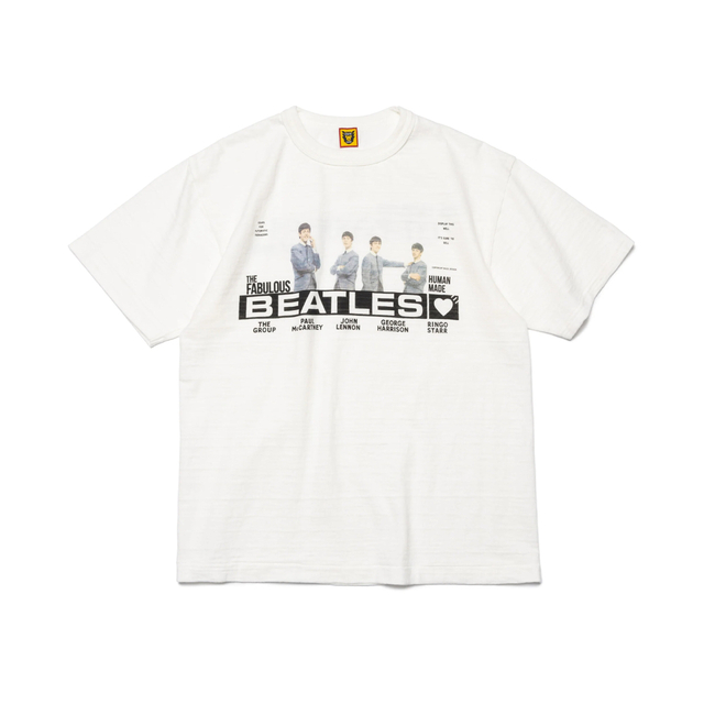 HM25TE004素材ヒューマンメイド　BEATLES T-SHIRT　S