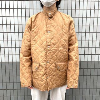 ベルスタッフ(BELSTAFF)のベルスタッフ Belstaff キルティングジャケット 中綿 BODY WARMER JACKET ボディー ウォーマー ジャケット 長袖 サイズ：XXL ライトブラウン系 MADE IN ENGLAND古着 【中古】(その他)