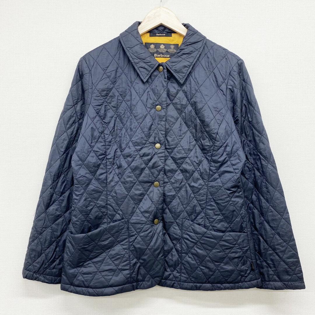 レディース バブアー Barbour キルティングジャケット 中綿入り サイズ：UK12 チャコールグレー系 【中古】 レディースのジャケット/アウター(その他)の商品写真