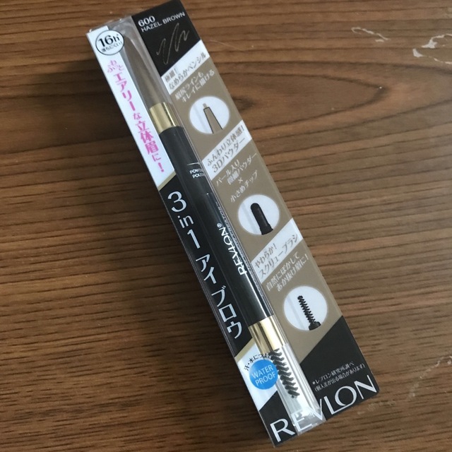 REVLON(レブロン)のレブロン カラーステイ ブロウ クリエイター 600 ヘーゼル ブラウン(1本) コスメ/美容のベースメイク/化粧品(アイブロウペンシル)の商品写真