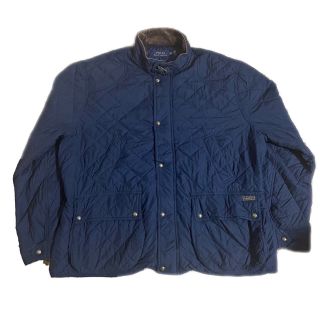 ポロラルフローレン(POLO RALPH LAUREN)の90s 古着 ラルフローレン キルティングジャケット コーデュロイ ロゴタグ(ブルゾン)