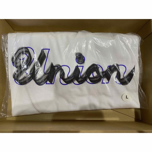 AWAKE(アウェイク)のUNION ペイントTシャツ メンズのトップス(Tシャツ/カットソー(半袖/袖なし))の商品写真