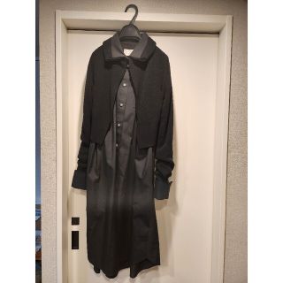 サカイ(sacai)のsacai　ワンピース　長袖(ロングワンピース/マキシワンピース)