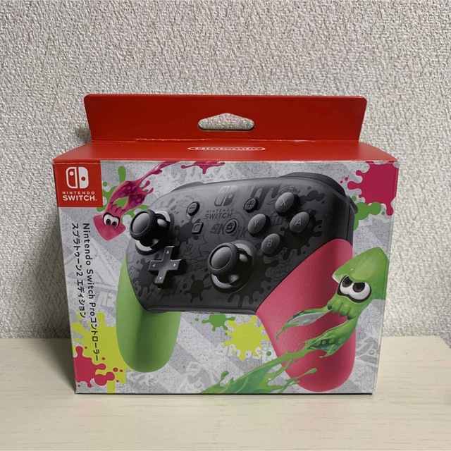 【動作確認済み】Nintendo Switch プロコン 純正 スプラトゥーン