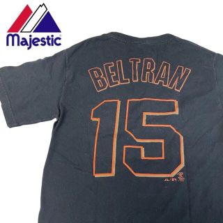 マジェスティック(Majestic)のMLB San Francisco Giants Tシャツ カルロス・ベルトラン(Tシャツ/カットソー(半袖/袖なし))