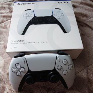 プレイステーション(PlayStation)の【指紋認証様用】PS5　純正コントローラー(家庭用ゲーム機本体)