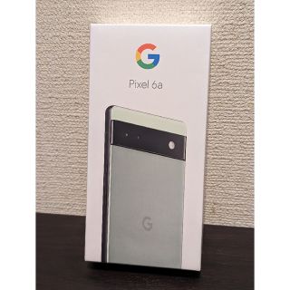 グーグルピクセル(Google Pixel)のGoogle Pixel 6a Sage ガラスフィルム付(スマートフォン本体)