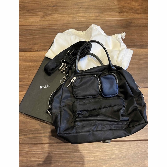 soduk pokets bag mini ブラック スドーク