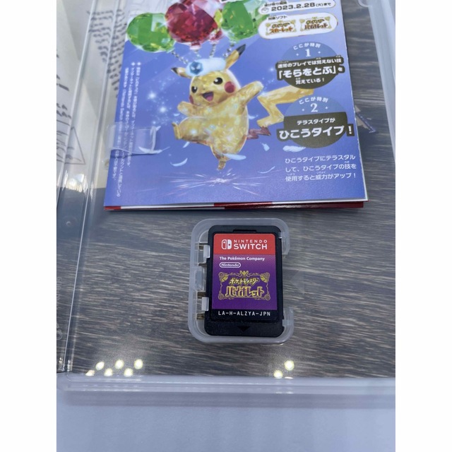 ポケモン(ポケモン)のポケットモンスター バイオレット Switch エンタメ/ホビーのゲームソフト/ゲーム機本体(家庭用ゲームソフト)の商品写真