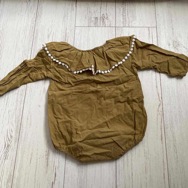 BLACK BEAN ロンパース  キッズ/ベビー/マタニティのベビー服(~85cm)(ロンパース)の商品写真