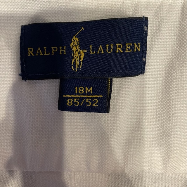 Ralph Lauren(ラルフローレン)のラルフローレン　オックスフォードシャツ　18m キッズ/ベビー/マタニティのキッズ服男の子用(90cm~)(ブラウス)の商品写真