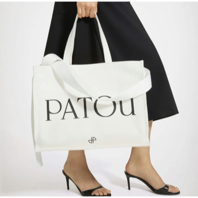 【パトゥ】PATOU キャンバス トートバッグ コットン