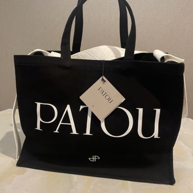 【パトゥ】PATOU キャンバス トートバッグ コットンレディース