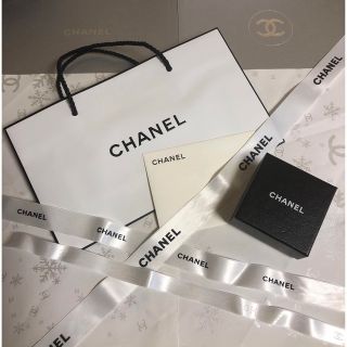 シャネル(CHANEL)のシャネル☆ショップ袋.箱.封筒.リボン3本セット☆非売品(その他)