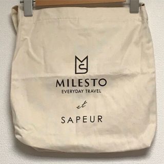 I.D.E.A international - ◯イデア ミレスト milesto サプール コットン トート ワンショルダー