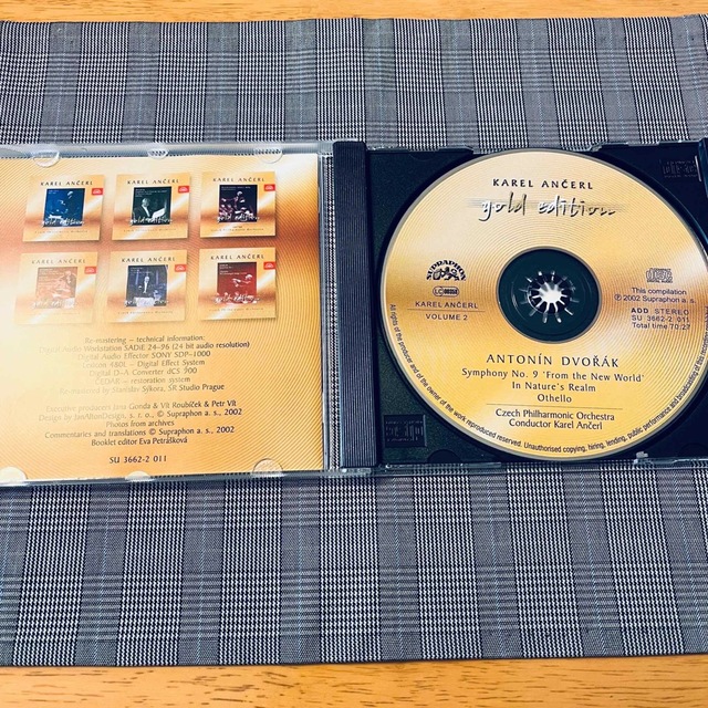 KAREL ANCERL ドヴォルザーク　交響曲第九番 エンタメ/ホビーのCD(クラシック)の商品写真