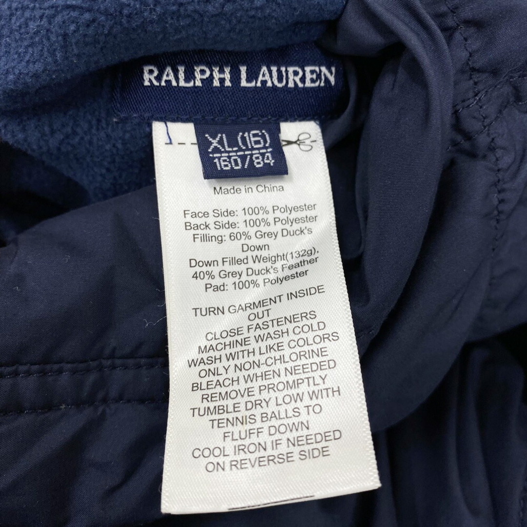 Ralph Lauren - キッズ ラルフローレン RALPH LAUREN ダウンベスト