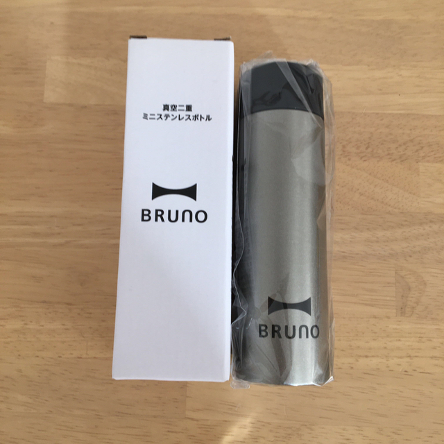 BRUNO(ブルーノ)の新品 BRUNO ブルーノ 真空二重 ミニステンレスボトル 140ml インテリア/住まい/日用品のキッチン/食器(タンブラー)の商品写真