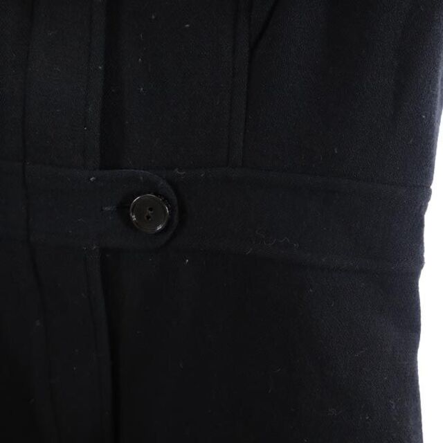 SEE BY CHLOE - シーバイクロエ ノーカラー コート 40 黒 SEE BY CHLOE