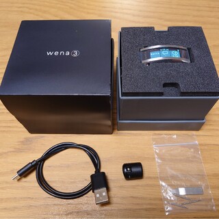 ソニー(SONY)のSONY WNW-A21A B 付属品完備(腕時計(デジタル))