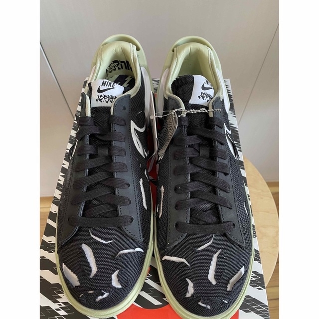 NIKE(ナイキ)のACRONYM × Nike Blazer Low "Black" 27.0cm メンズの靴/シューズ(スニーカー)の商品写真