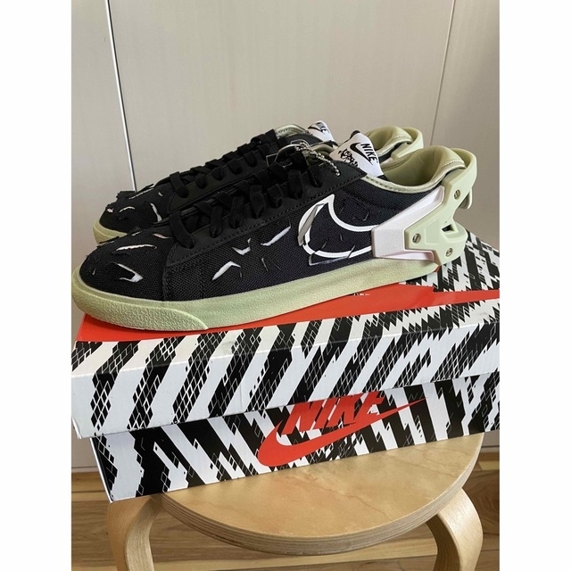 NIKE(ナイキ)のACRONYM × Nike Blazer Low "Black" 27.0cm メンズの靴/シューズ(スニーカー)の商品写真