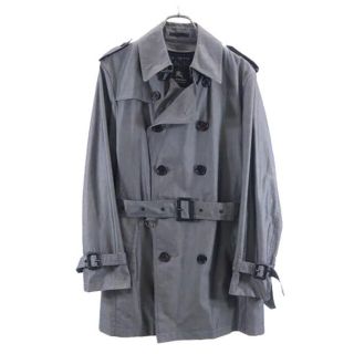 バーバリーブラックレーベル(BURBERRY BLACK LABEL)のバーバリーブラックレーベル 三陽商会 2way トレンチ コート M グレー BURBERRY BLACK LABEL 中綿ライナー付き ヴィンテージ ビンテージ メンズ 【中古】  【230225】(ダッフルコート)