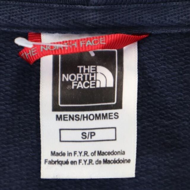 ノースフェイス スウェットパーカー S ネイビー系 THE NORTH FACE ロゴ メンズ   【230225】 7