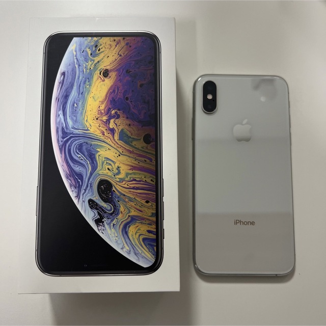 iPhone Xs 64 GB シルバー　SIMフリー ジャンク品