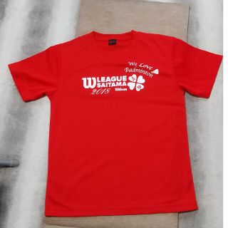 ウィルソン(wilson)のバドミントン Tシャツ(ユニsizeM)(バドミントン)