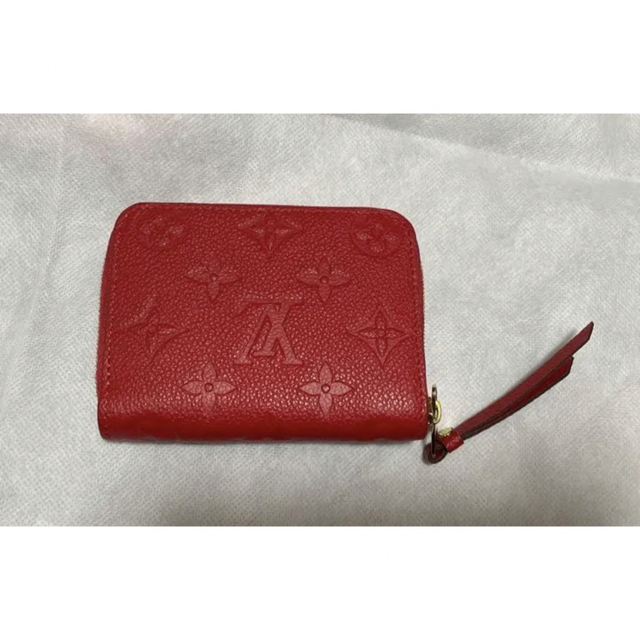 LOUIS VUITTON  ジッピーコインパース　レッド