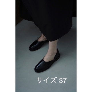 クラネ(CLANE)のHARUTA×CLANE FLAT SHOES サイズ37(ローファー/革靴)