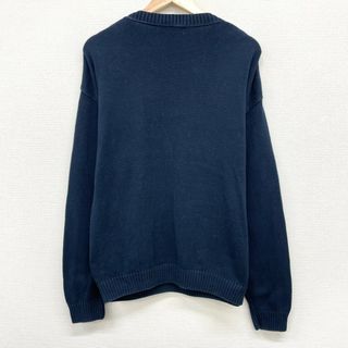 中古】 LIBERTY SWEATERS 総柄 3Dニット セーター ストライプ 長袖