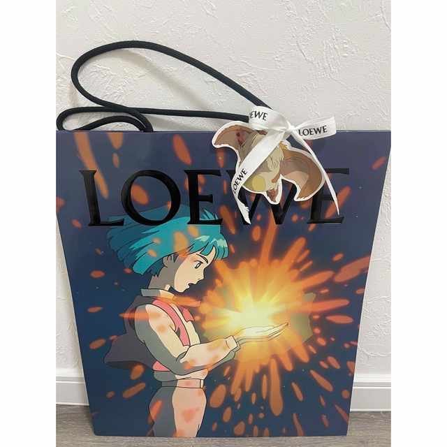 loewe ハウルの動く城 紙袋 ショッパー