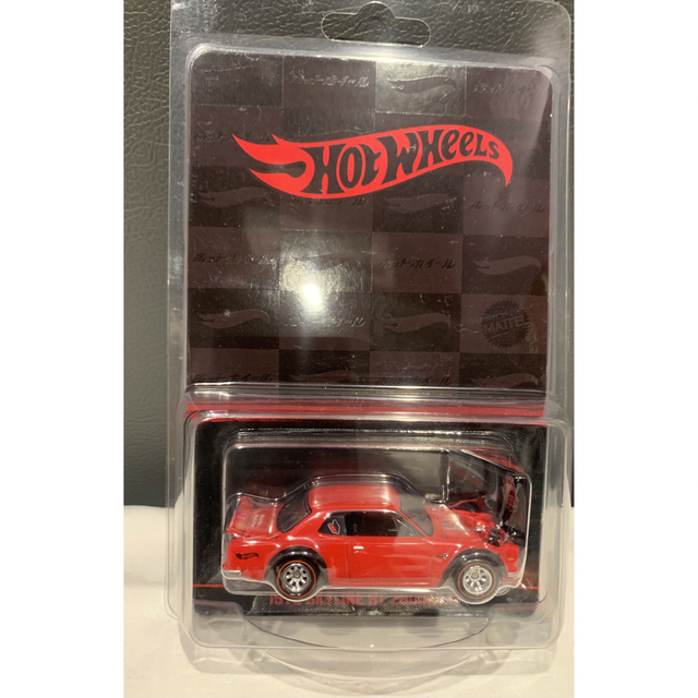 Hotwheels 1972 Skyline HT 2000 Gt-r.右向き。