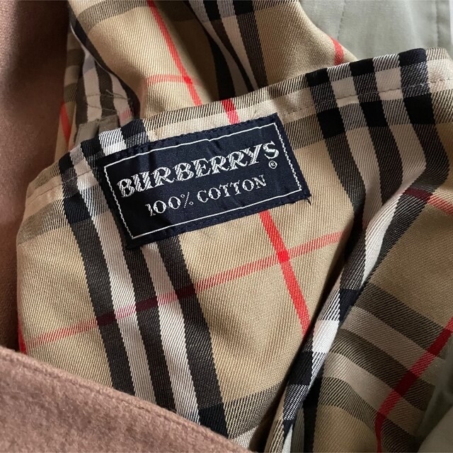 BURBERRY - フルセット 一枚袖 カーキ トレンチ21 バーバリー コットン