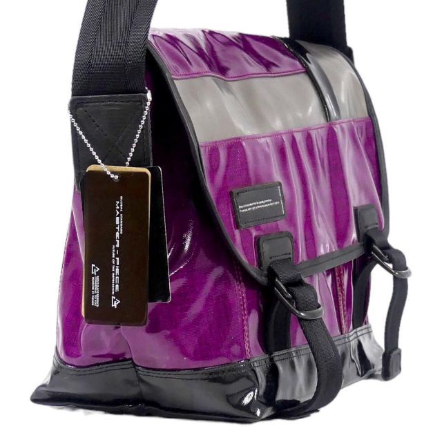 master-piece(マスターピース)の未使用 ショルダーバッグ 斜め掛け メンズ マスターピース 紫 AS116 メンズのバッグ(メッセンジャーバッグ)の商品写真